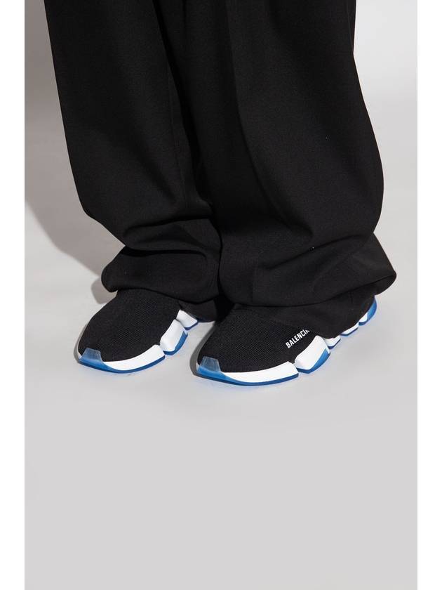 Balenciaga sneakers 654045 W2DI2 1094 BLACK WHITE BLUE