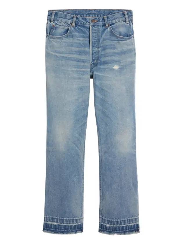 CELINE Wesley Zuma Wash Denim Jeans Blue