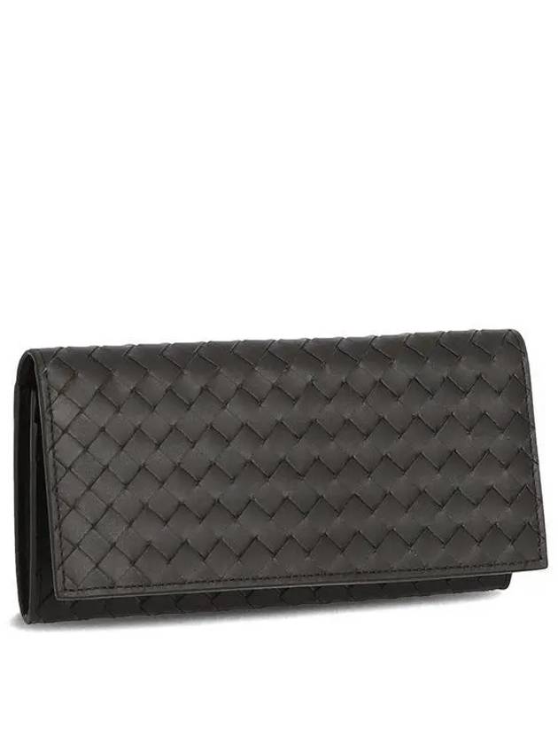 Bottega Veneta Intrecciato Continental Long Wallet Espresso