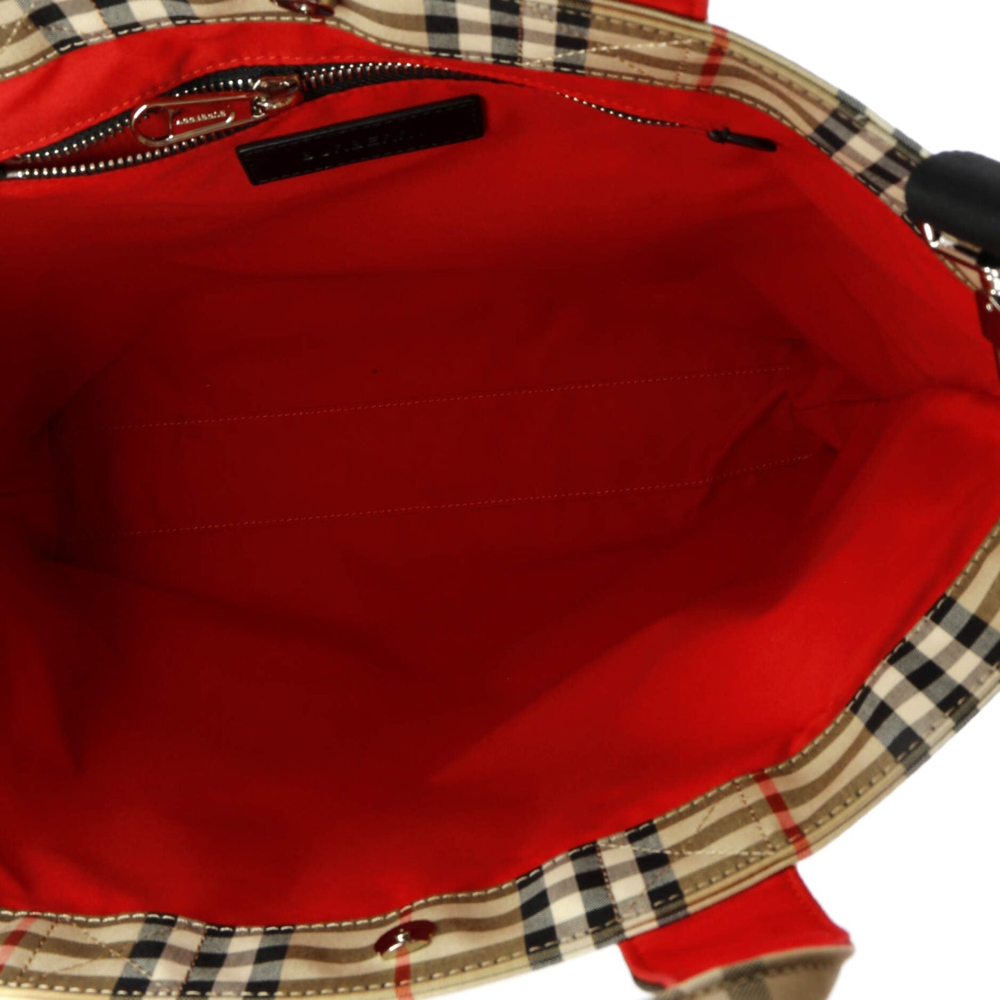 Artie Convertible Tote Bag Vintage Check Canvas
