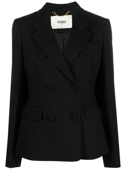 Fendi 23 fw Wool Double-breasted Blazer Jacket FJ7454AXAUF0GME B0711005987