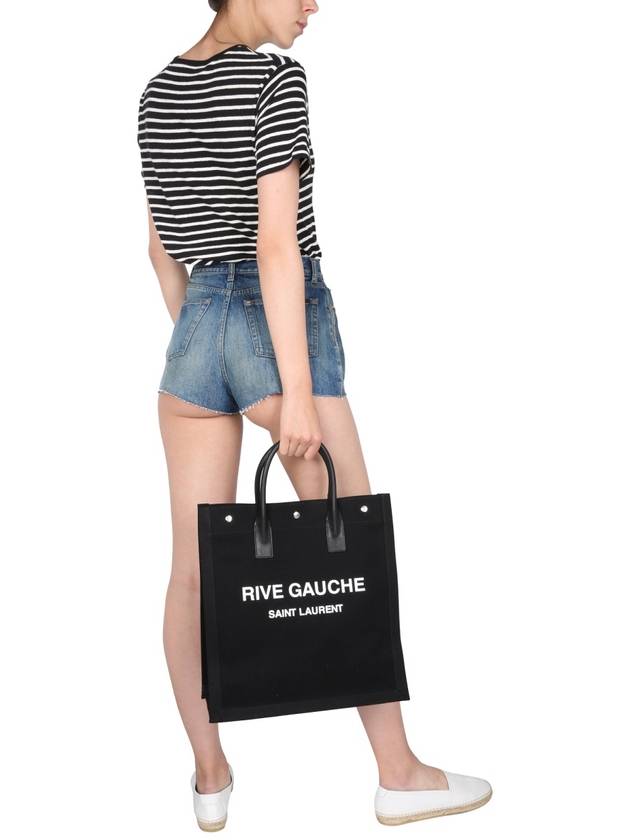 Saint Laurent Women's Denim Shorts Blue