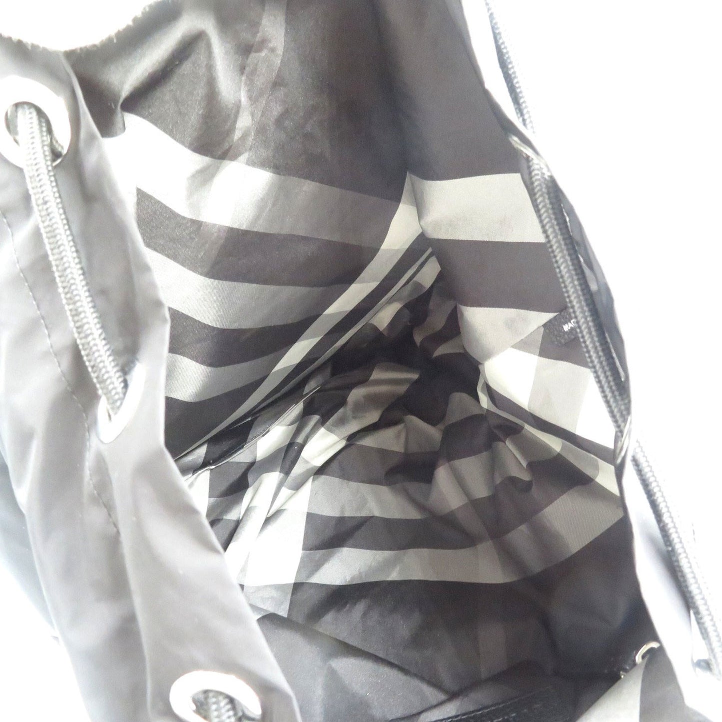 Burberry  Nylon Leather Backpack ()