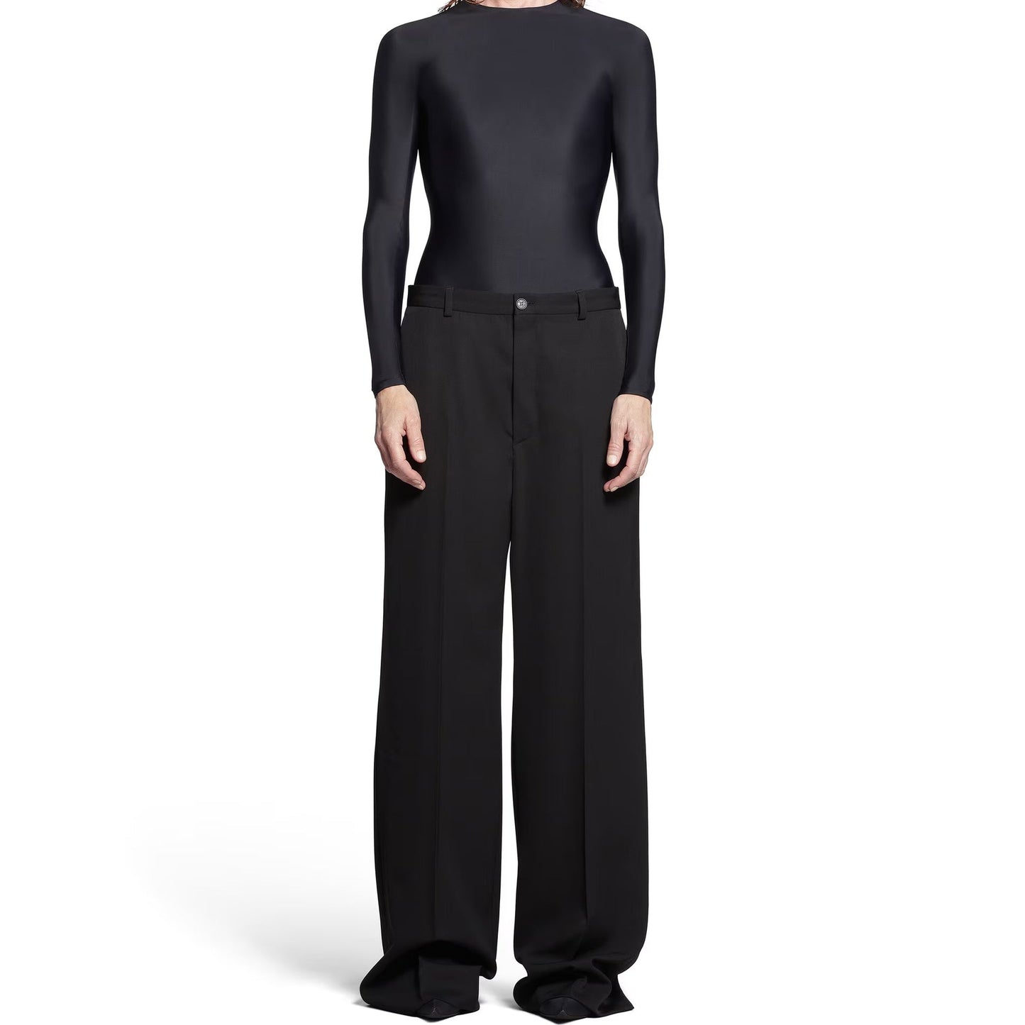 Balenciaga Wool Flared Pants Men