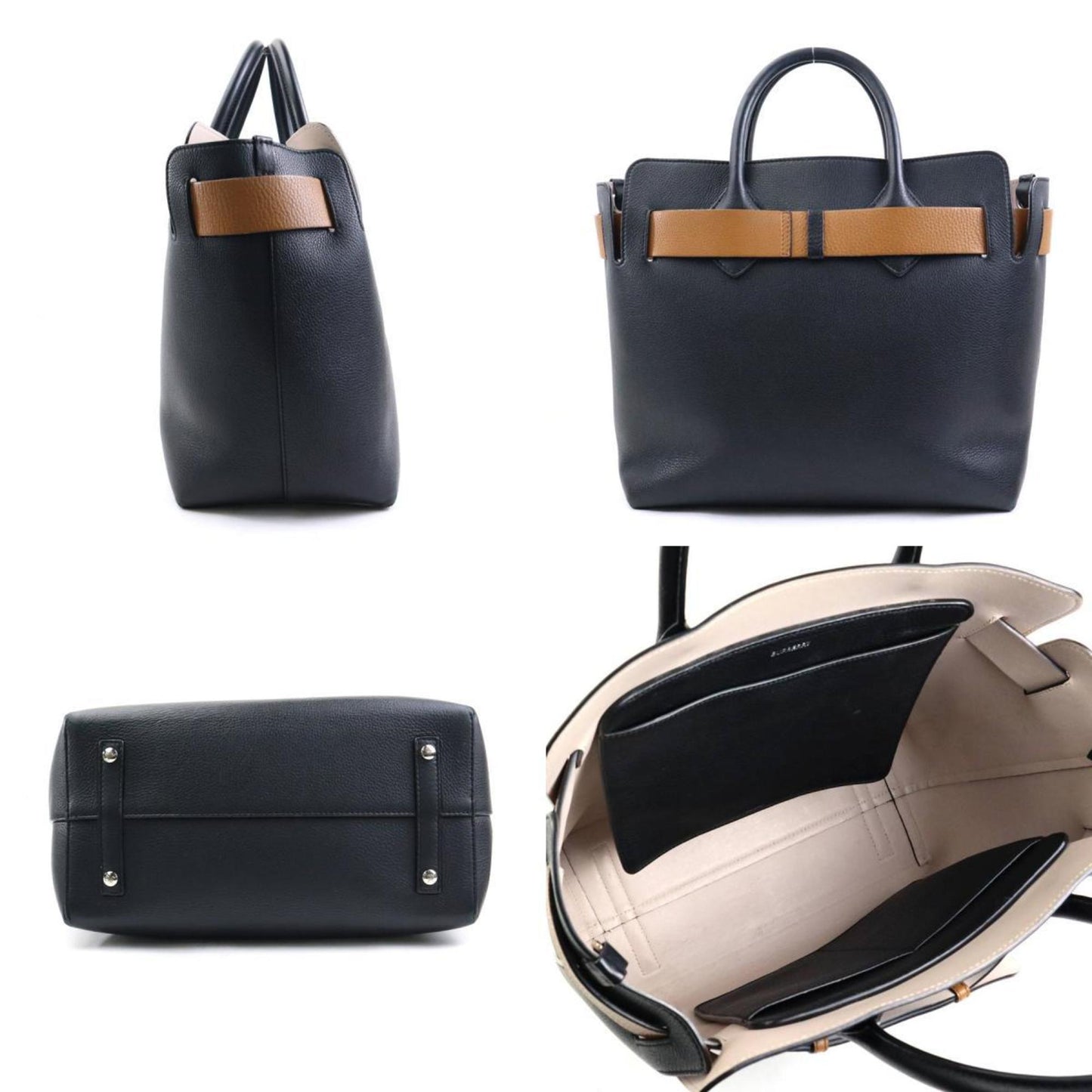 Burberry   Leather Handbag Shoulder Bag ()