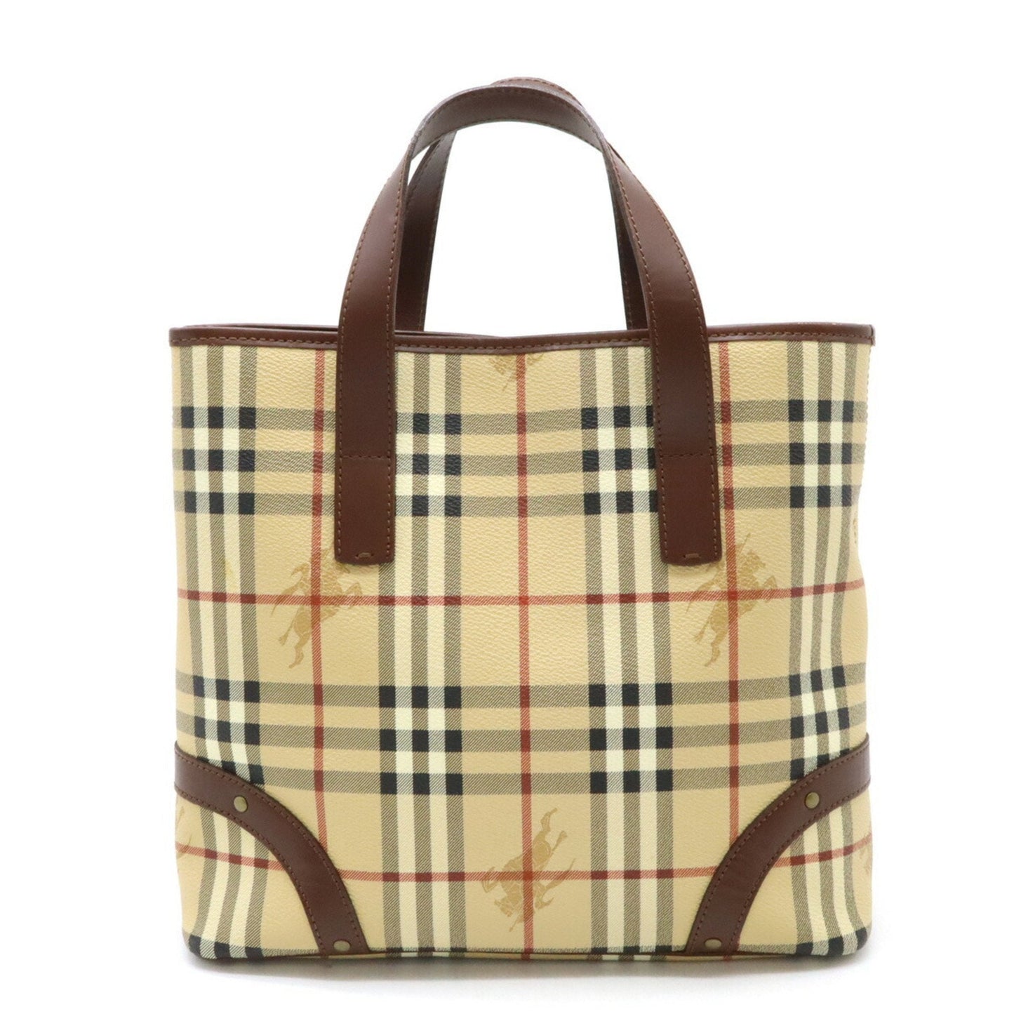 Burberry    Pvc Leather Handbag Tote Bag ()