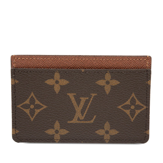 Louis Vuitton Porte Cartes Simple Monogram Card Case