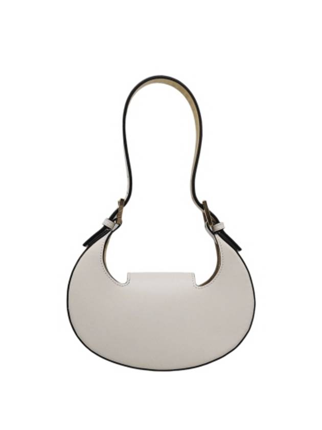 Fendi 8BS065 FF Cookie Mini Ivory Hobo Shoulder Bag