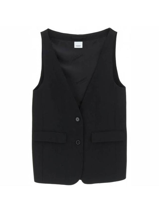 Burberry Silk Vest Black 8054503