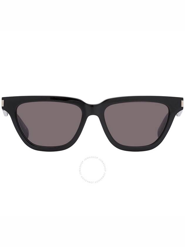 Saint Laurent Saint Laurent Dark Grey Smoke Cat Eye Ladies Sunglasses SL 462 SULPICE 001 53