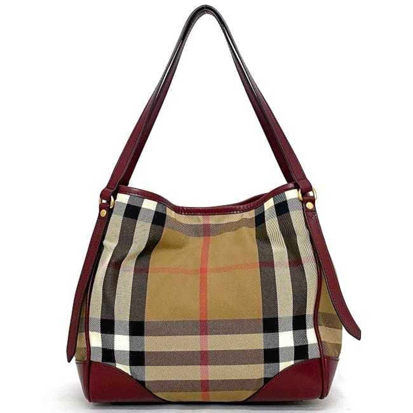 Burberry   Color Canvas Leather Tote Bag ()