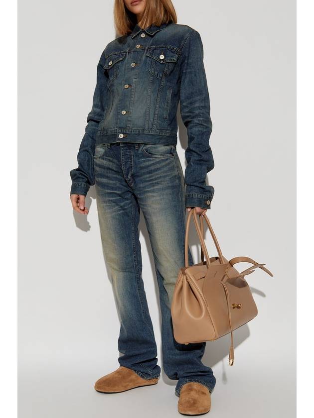 Balenciaga Balenciaga Jeans With Vintage Effect, Women's, Blue