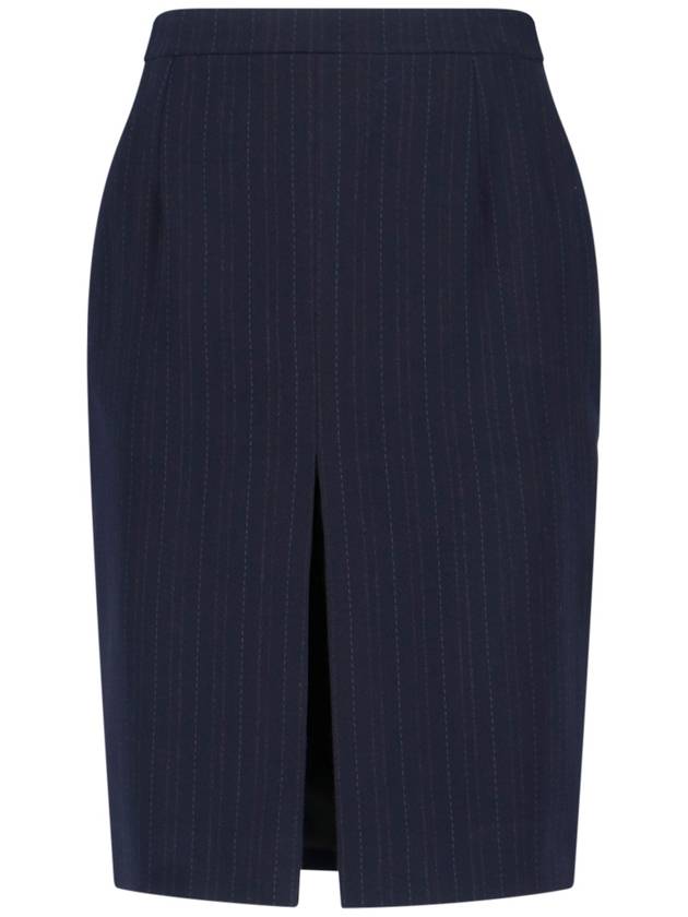 Saint Laurent Short Skirt 762647 Y5H334127 BLUE