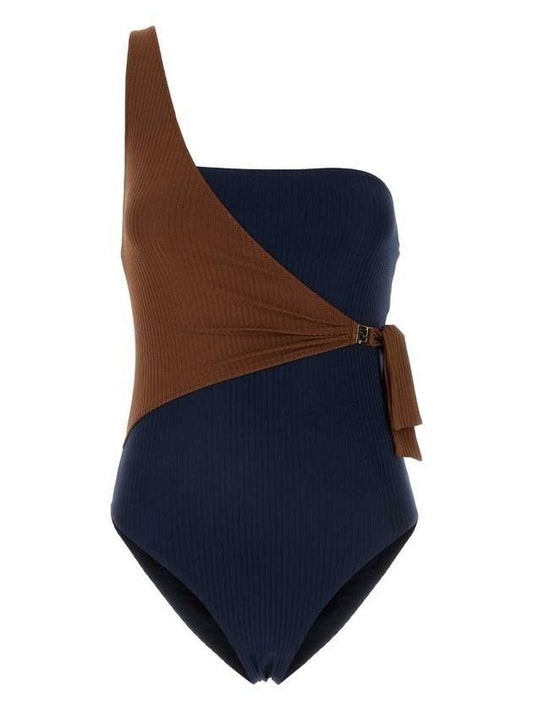 Fendi Lycra one piece swimsuit blue