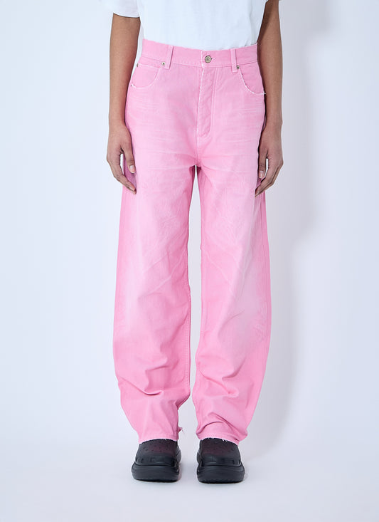 Balenciaga Women Loose Denim Jeans