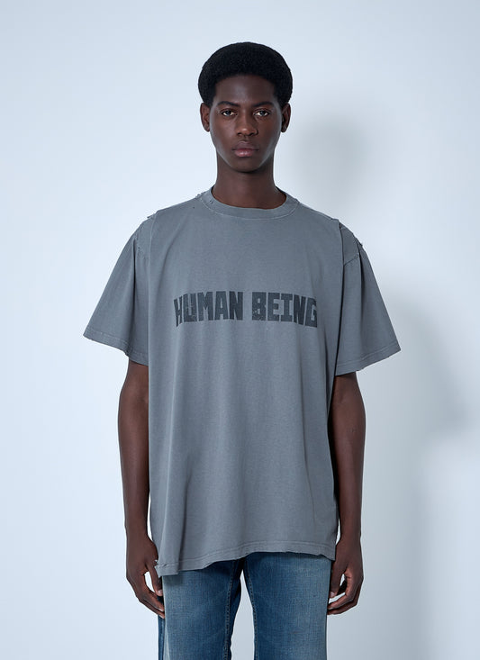 Balenciaga Women Human Being T-Shirt