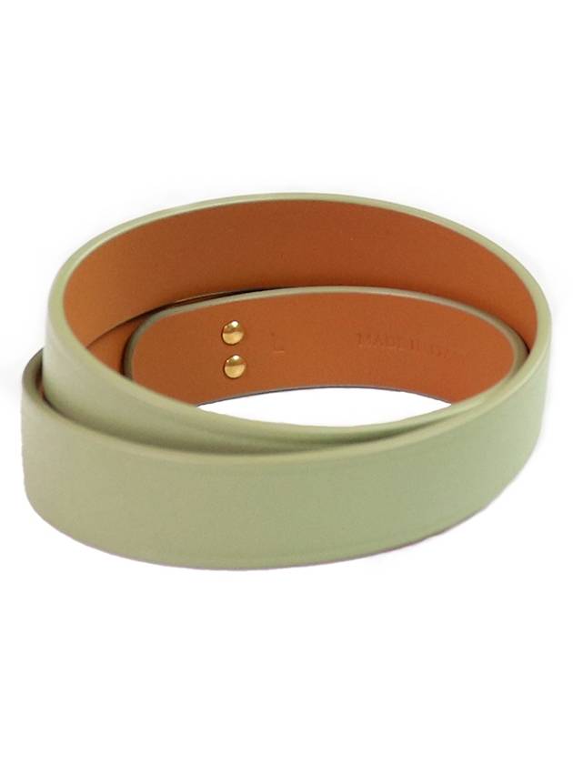 30 Montaigne Leather Bracelet Green Dior