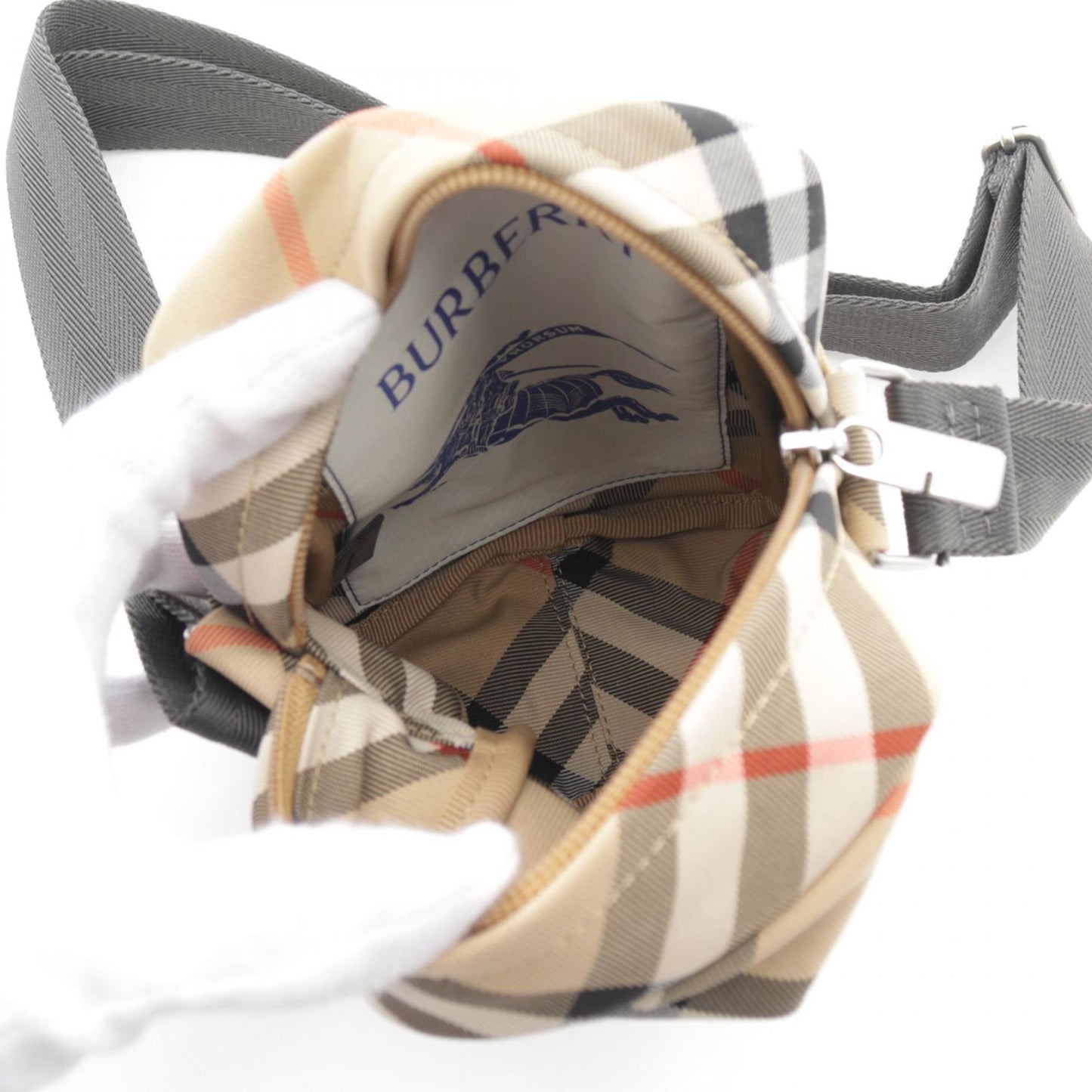 Burberry  Canvas Shoulder Bag ()