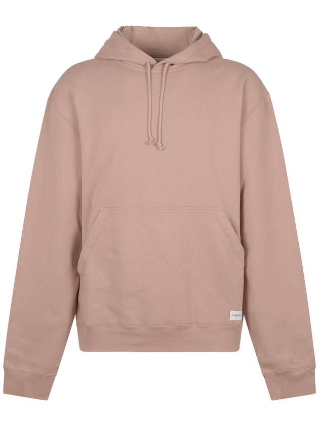 Saint Laurent Logo applique hood pink