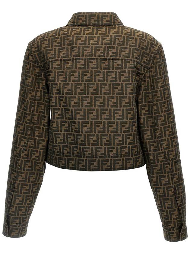 Fendi Fendi Ff Canvas Jacket