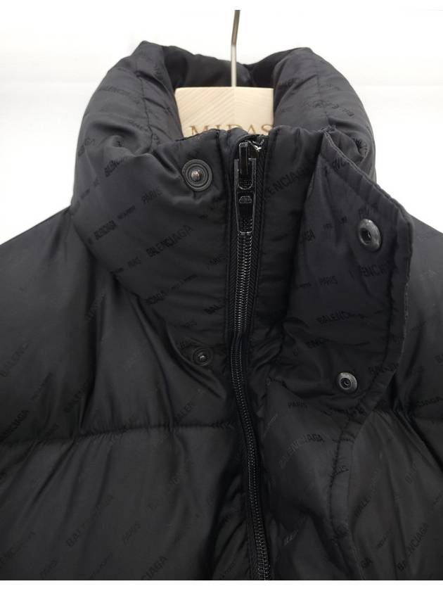 Balenciaga Jacquard Logo Nylon Puffer 34