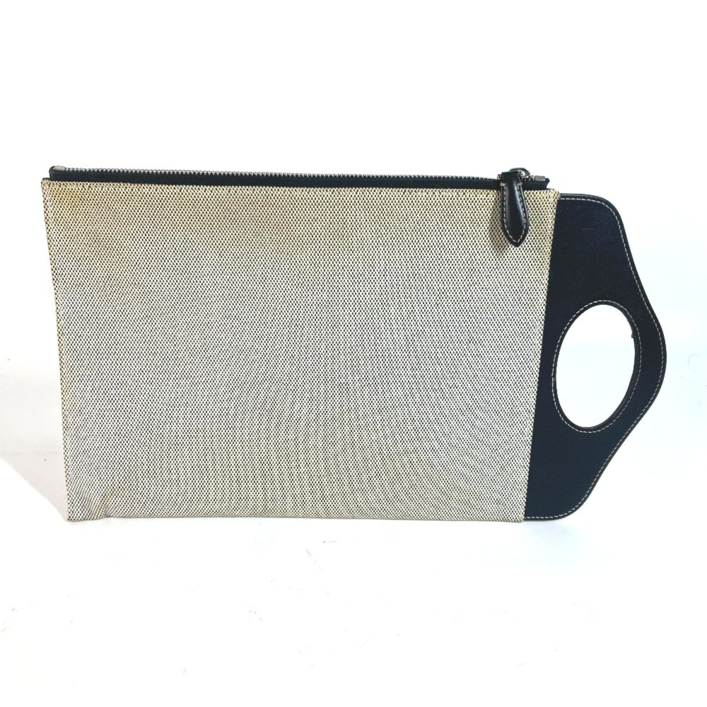 Burberry   Canvas Leather Clutch Bag Handbag ()