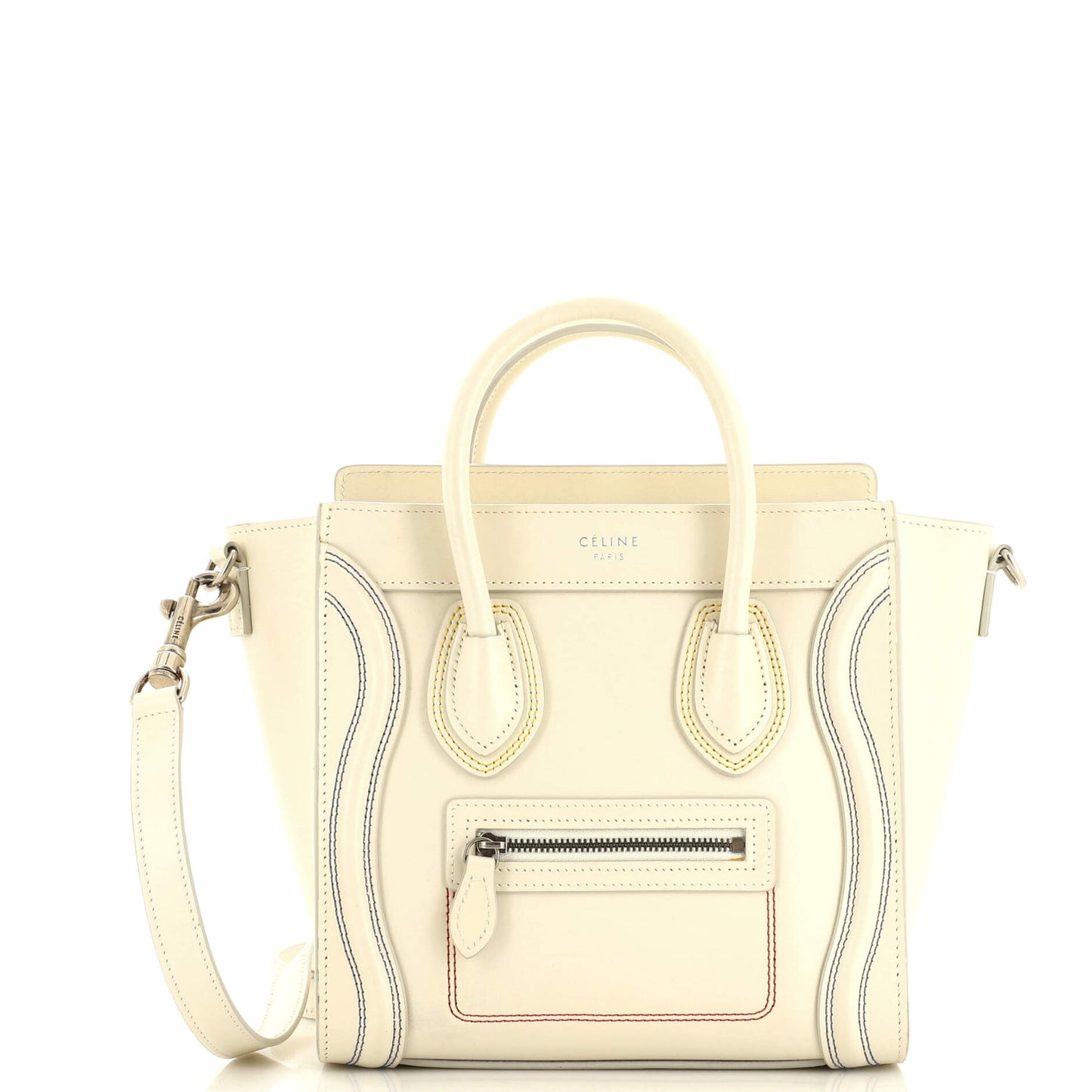 Celine Luggage Bag Smooth Leather Nano