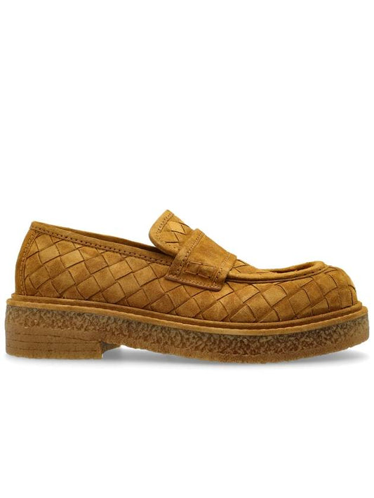 Bottega Veneta Bottega Veneta Suede Shoes Type Loafers, Men's, Brown