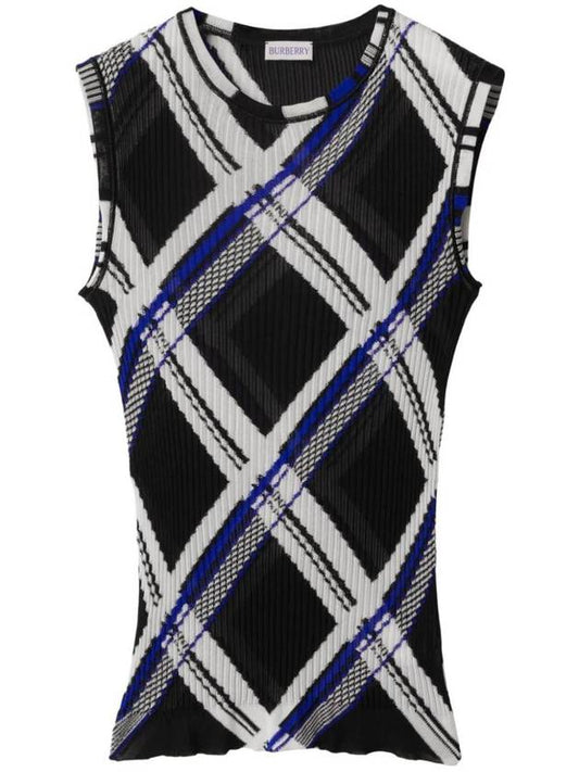 Burberry Check Silk Top 8087291