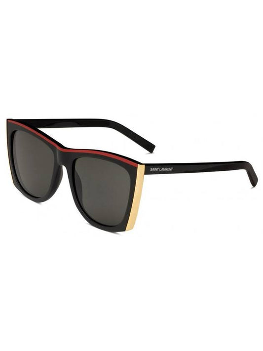 Saint Laurent Eyewear SL539 001 Paloma Sunglasses Red Black