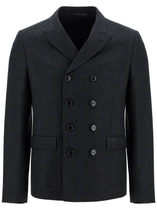 CELINE Men s Wool Carnaby Striped Flannel Jacket