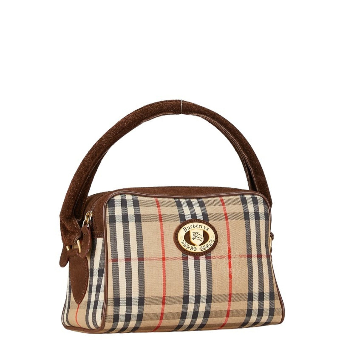 Burberry  Canvas Suede Handbag Pochette ()