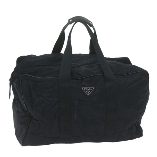 PRADA Boston Bag Nylon Navy  bs10136