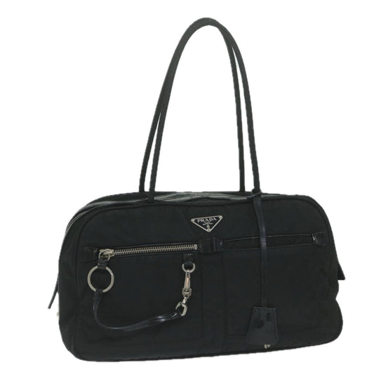 PRADA Shoulder Bag Nylon Black  bs11415