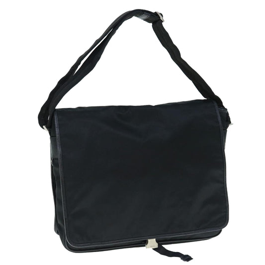 PRADA Shoulder Bag Nylon Black  bs11549