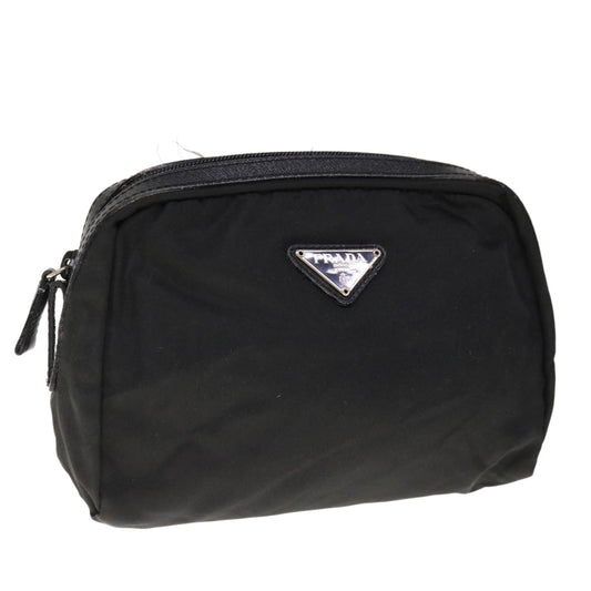 PRADA Pouch Nylon Black  bs11804