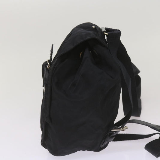 PRADA Backpack Nylon Black  bs12521