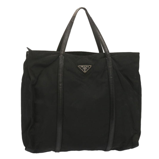 PRADA Hand Bag Nylon Black  bs12807