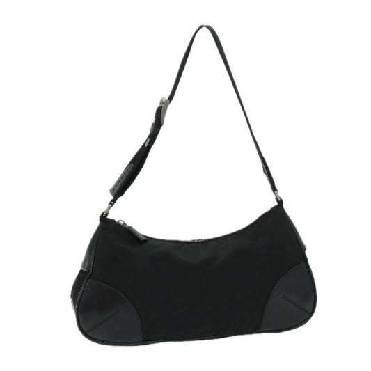 PRADA Shoulder Bag Nylon Black  bs12809