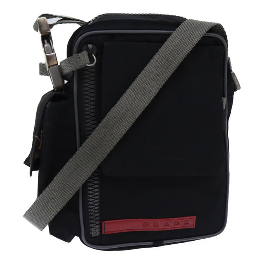 PRADA Sports Shoulder Bag Nylon Black  bs12819