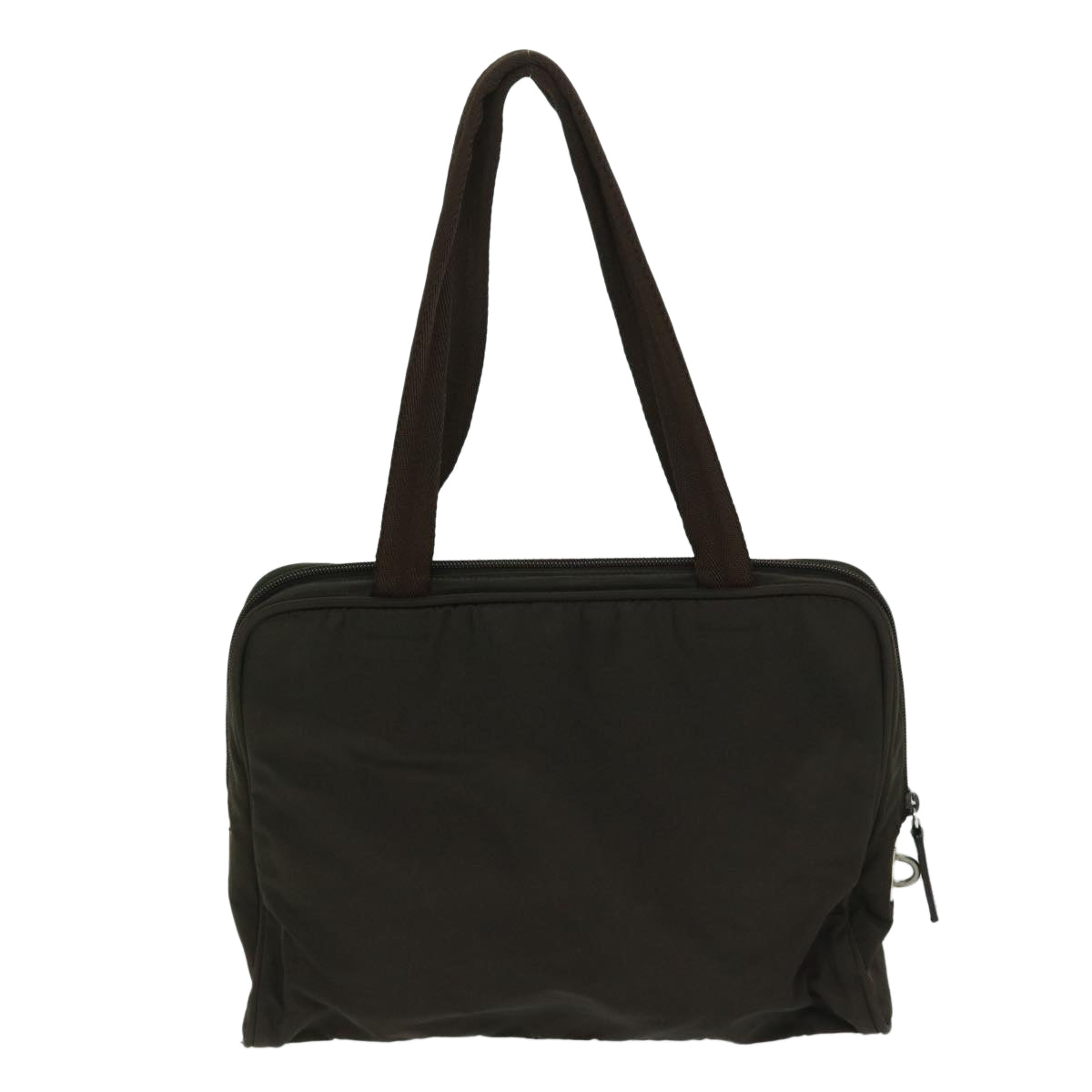 PRADA Shoulder Bag Nylon Khaki  bs12906