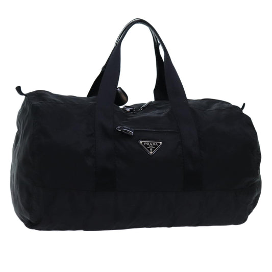 PRADA Boston Bag Nylon Black  bs13015