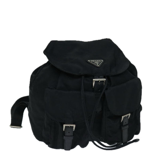 PRADA Backpack Nylon Black  bs13152