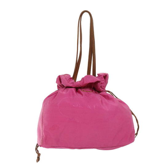 PRADA Tote Bag Nylon Pink  bs13156