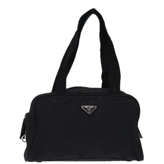PRADA Hand Bag Nylon Black  bs13285