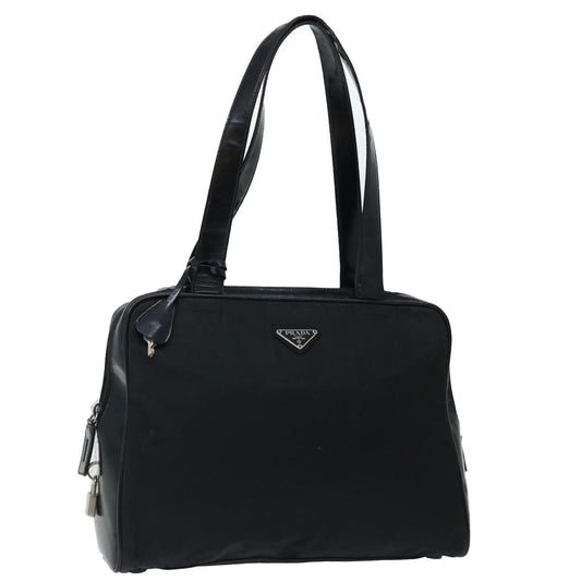 PRADA Shoulder Bag Nylon Black  bs13412