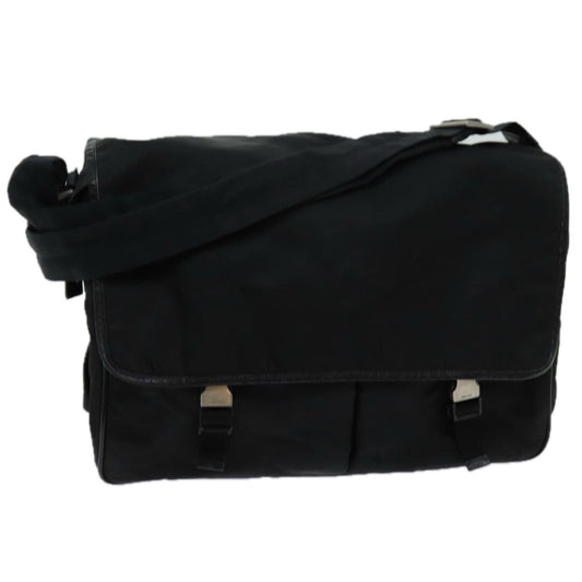 PRADA Shoulder Bag Nylon Black  bs13422