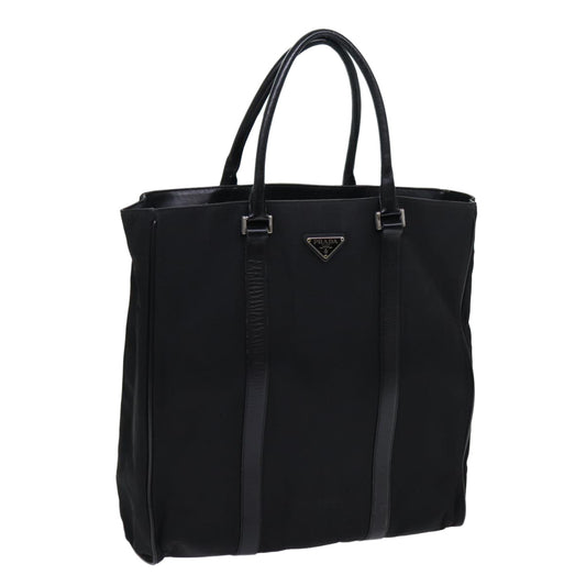 PRADA Hand Bag Nylon Black  bs13435