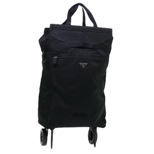 PRADA Carry Case Boston Bag Nylon Black  bs13483