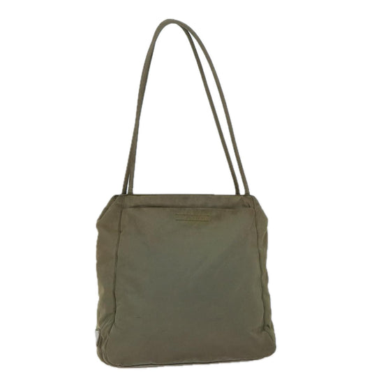 PRADA Shoulder Bag Nylon Khaki  bs13512